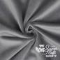 Preview: Plüschstoff Shorty uni 75x100cm aschgrau – Kullaloo